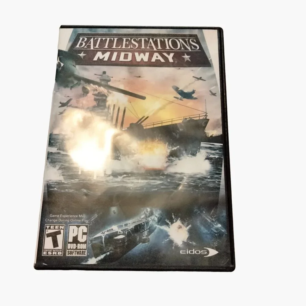 Battlestations Midway DVD PC Game Teen WW II Pacific